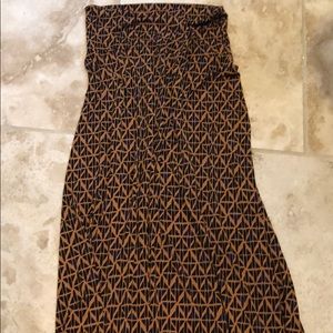 LuLaRoe maxi skirt, size M